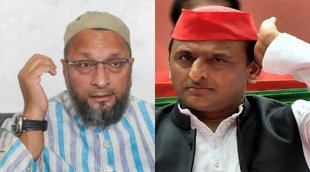 Owaisi Akhilesh Yadav Phot, Akhilesh Owaisi Latest Photo