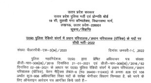 Police Recruitment 2022
