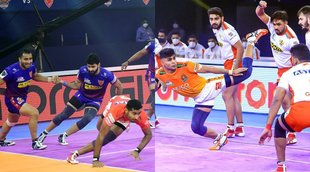 Pro Kabaddi League 2021 Puneri Paltan vs Gujarat Giants Dabang Delhi vs Telugu Titans