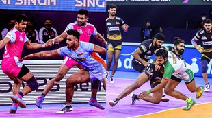 Pro Kabaddi League 2021 pkl bengal warriors jaipur pink Panthers telugu titans patna pirates