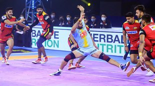 Pro Kabaddi League points table PUN vs BEN BLR vs UP Super hit Panga