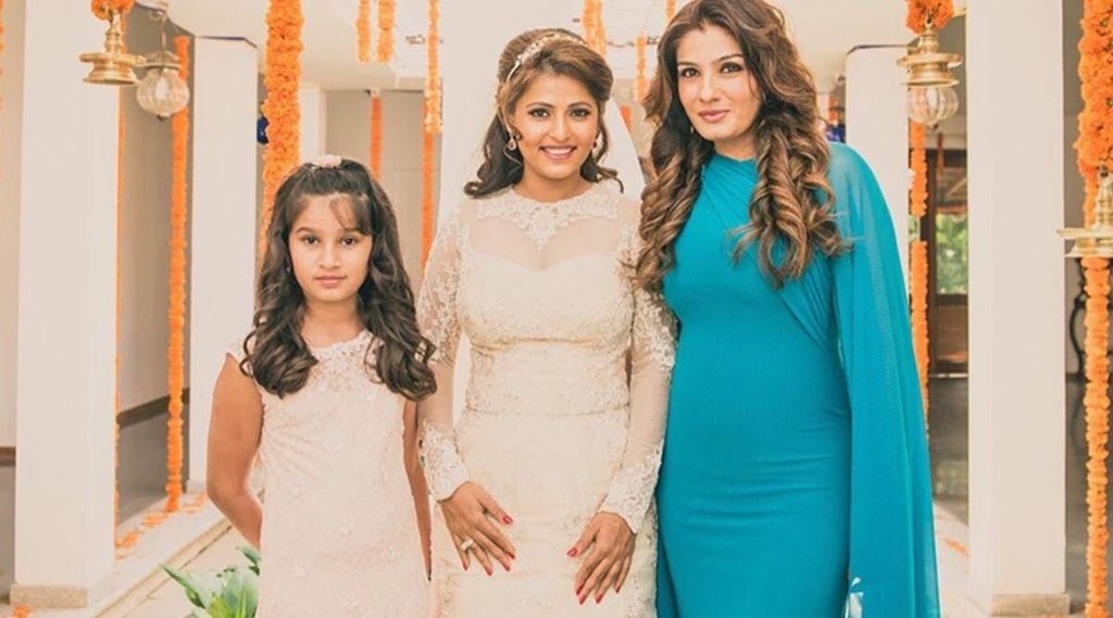 Raveena Tandon with daughter Chaya Tandon’ Raveena Tandon with daughter Chaya Tandon’