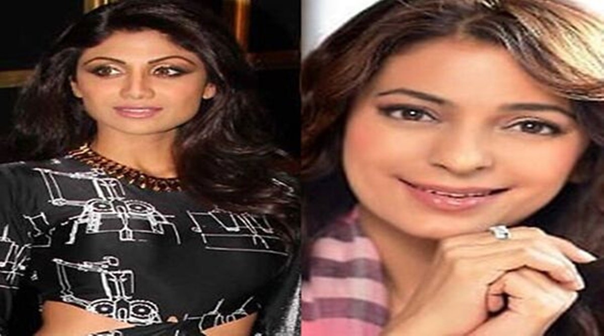 Hollywood actor Richard Gere, Shilpa Shetty, Juhi Chawla