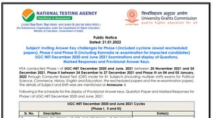 NTA UGC NET, NET Answer Key, UGC NET 2021 Answer Key