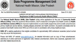 UP NHM Recruitment 2022