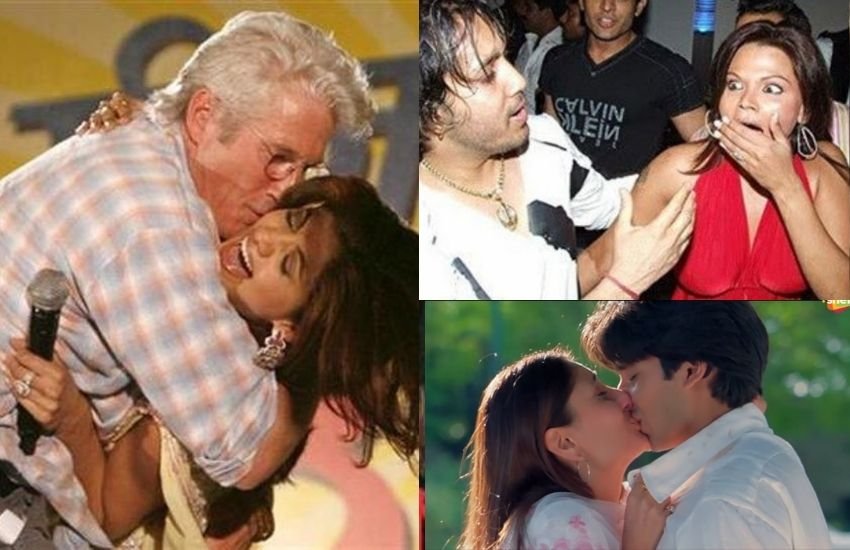 भले ही शिल्पा शेट्टी को 14 साल बाद रिचर्ड गेरे के किस कंट्रोवर्सी में क्लीनचिट मिल गई, लेकिन एक समय उन्हें इस किस कंट्रोवर्सी के चलते बहुत विरोध सहने पड़े थे। तो चलिए जानें कि बॉलीवुड में अब तक कितने एक्टर्स किस कंट्रोवर्सी का शिकार हो चुके हैं।