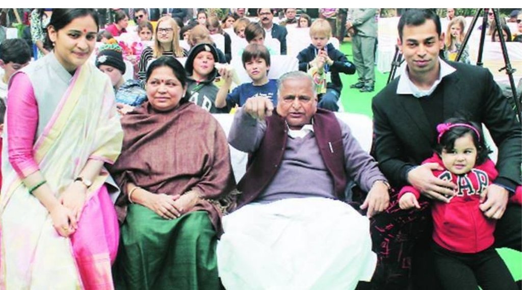 aparna yadav, prateek yadav, mulayam singh yadav, up elections