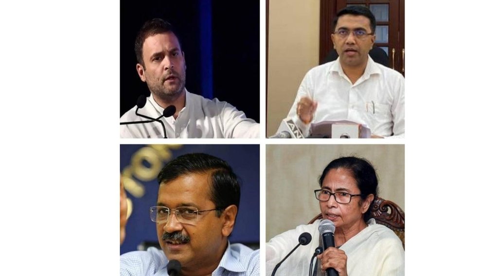 Goa election 2022, pramod sawant, arvind kejriwal, mamata banerjee rahul gandhi