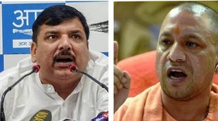 UP Election 2022, Sanjay singh , Arvind Kejriwal, Yogi Adityanath