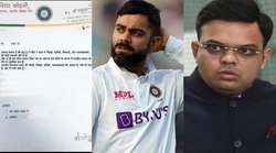 कोहली का फेक इस्तीफा सोशल मीडिया पर वायरल, यूपी चुनाव के मुद्दों को लिखा; विराट को बधाई देने पर जय शाह हुए ट्रोल