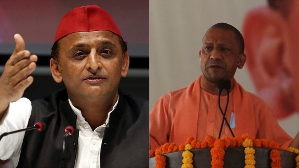 टीवी कार्यक्रम में अखिलेश यादव ने योगी आदित्यनाथ पर निशाना साधते हुए कहा कि उन्हें स्मार्टफोन भी चलाना नहीं आता है। (एक्सप्रेस फोटो)