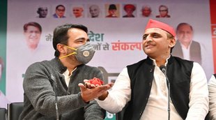 akhilsh yadav and jayant chaudhary
