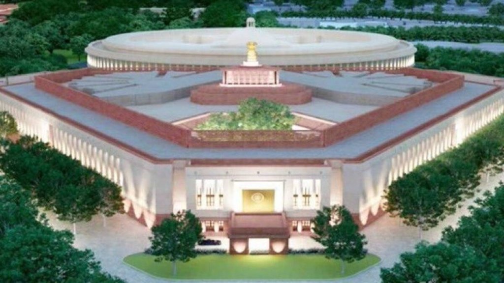 खर्च बढ़ने के साथ ही नई पार्लियामेंट बिल्डिंग का बजट 1200 करोड़ के पार हो गया है। (फोटो: ट्विटर/ HardeepSPuri)