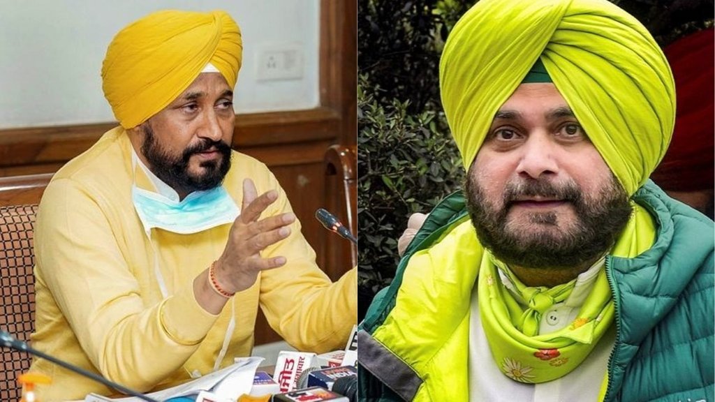 सीएम चन्नी के करीबियों हुई ईडी की रेड को लेकर नवजोत सिंह सिद्धू ने सवाल पूछा कि ये एक महीने पहले ही क्यों हुआ। (फोटो: पीटीआई)