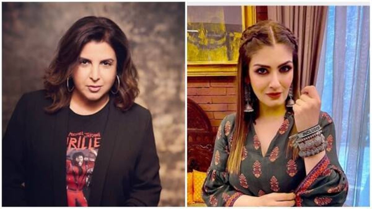 Raveena tondon, Farah Khan, Tip tip song