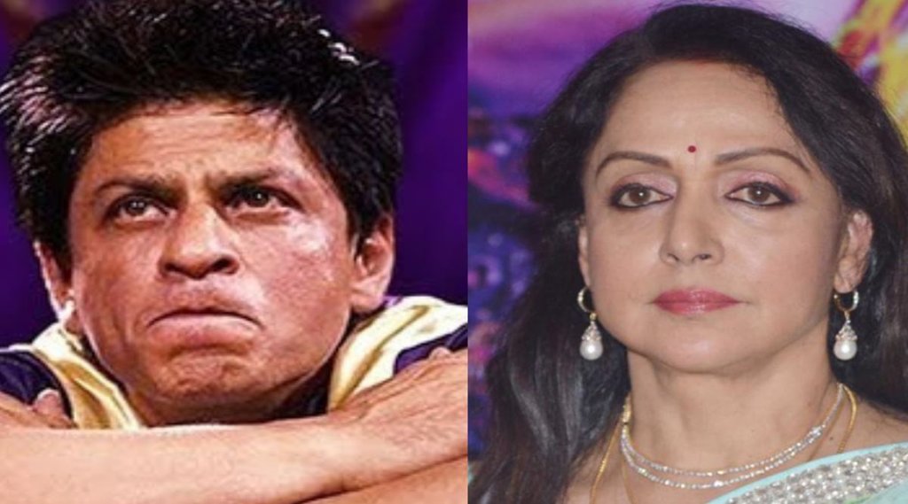 hema malini, shah rukh khan
