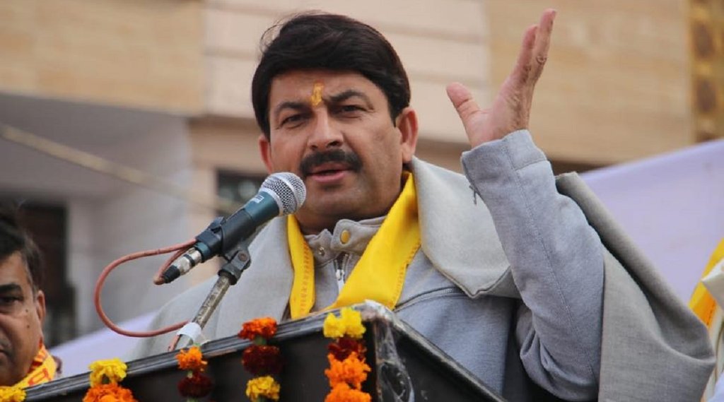 manoj tiwari, bhagwant mann, arvind kejriwal