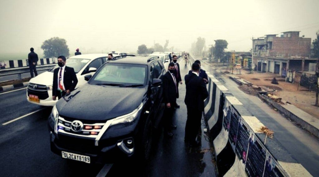 pm modi convoy