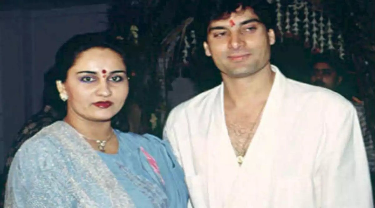reena roy with mohsin khan