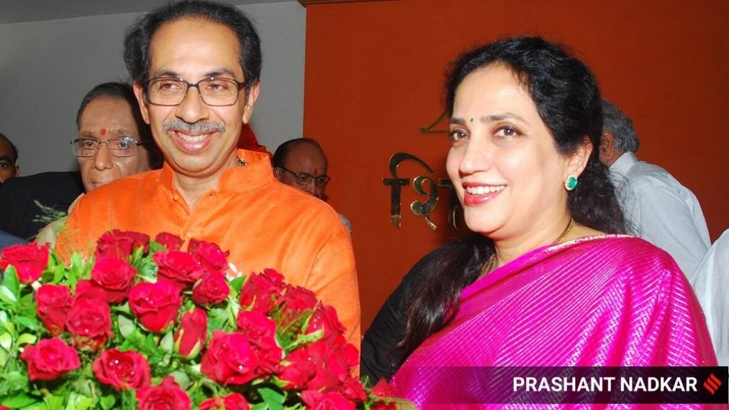 मुख्यमंत्री उद्धव ठाकरे की पत्नी रश्मि ठाकरे को मराठी राबड़ी देवी कहने वाले भाजपा कार्यकर्ता से मुंबई पुलिस ने पूछताछ की। (एक्सप्रेस फोटो)