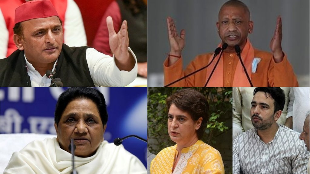 आगामी उत्तरप्रदेश विधानसभा चुनाव में इन पांच चेहरों का राजनीतिक इम्तिहान होगा (एक्सप्रेस फोटो/ पीटीआई)