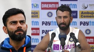 virat Kohli cheteshwar pujara press conference madan lal vikrant gupta aaj tak tv channel