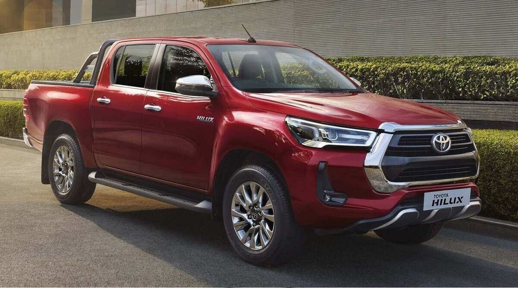 Toyota Hilux Pick-up Truck, Toyota Innova, Suzuki Isuzu V-Cross,