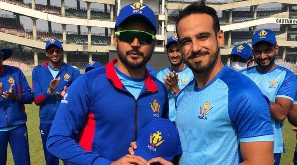IPL IPL 2022 IPL Auction IPL Mega Auction UnCapped Players Capped Players Abhinav Manohar Manish Pandey Karnataka Syed Mushtaq Ali Trophy