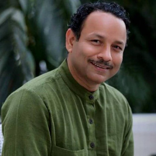 Anurag Bhadauria green kurta