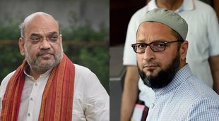 Amit Shah Photo| Owaisi Amit Shah Photo| Amit Shah Owaisi Photo| Owaisi Latest Photo|