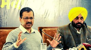 Arvind Kejriwal,Bhagwant Mann