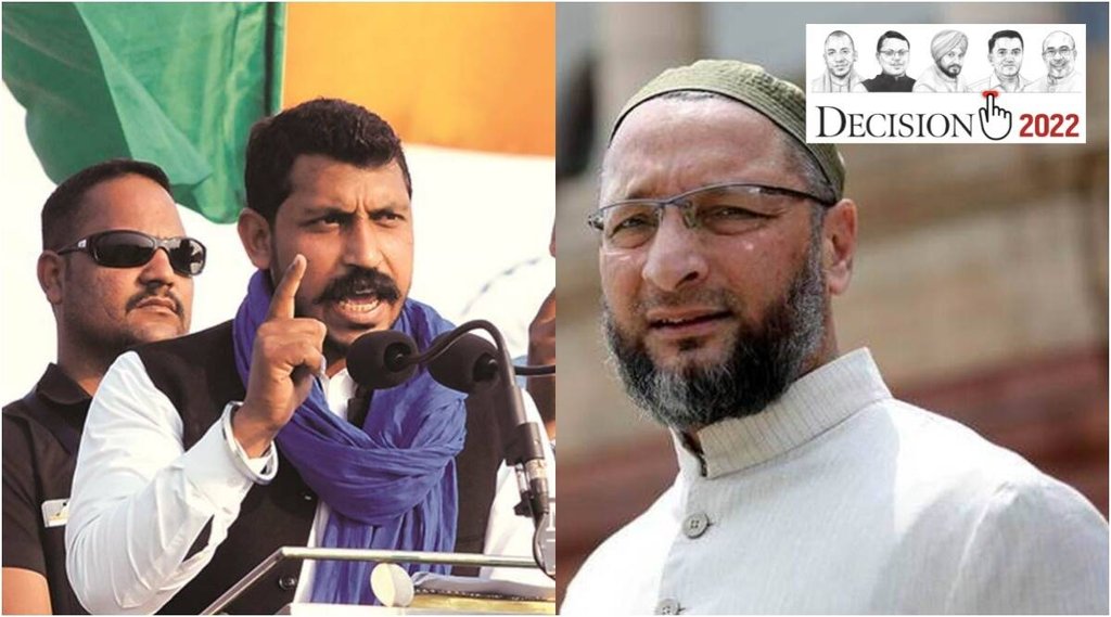 Chandra shekhar Azad, owaisi, AIMIM