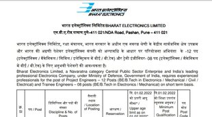 BEL Job, BEL Vacancy, Govt Job