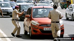 Car mask, delhi