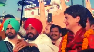 CM Channi, priyanka gandhi
