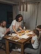 DINNER AT NIGHT