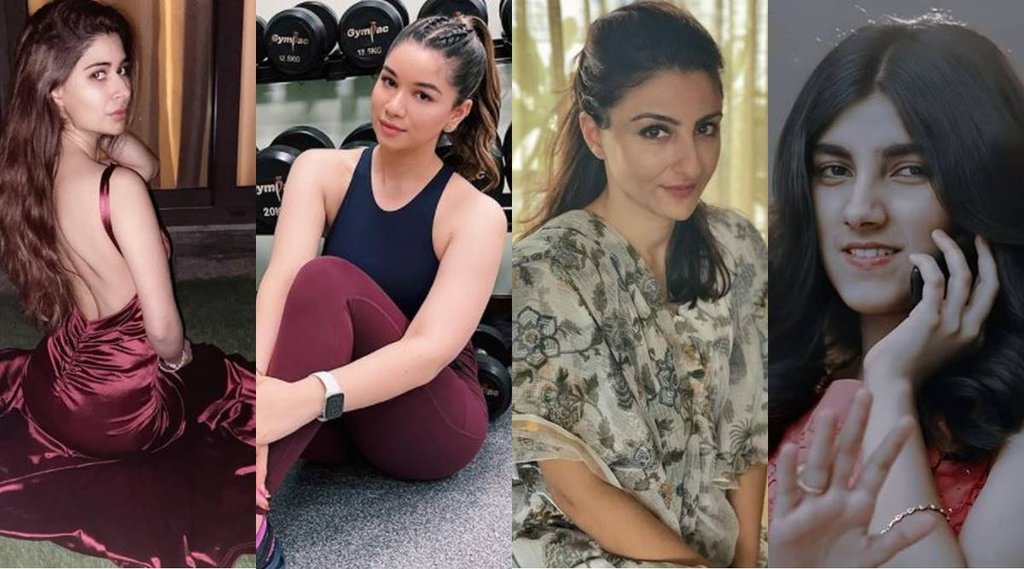 Sara Tendulkar, Soha Ali Khan, Rabia Sidhu, Sana Ganguly, Navjot Singh Sidhu Daughter