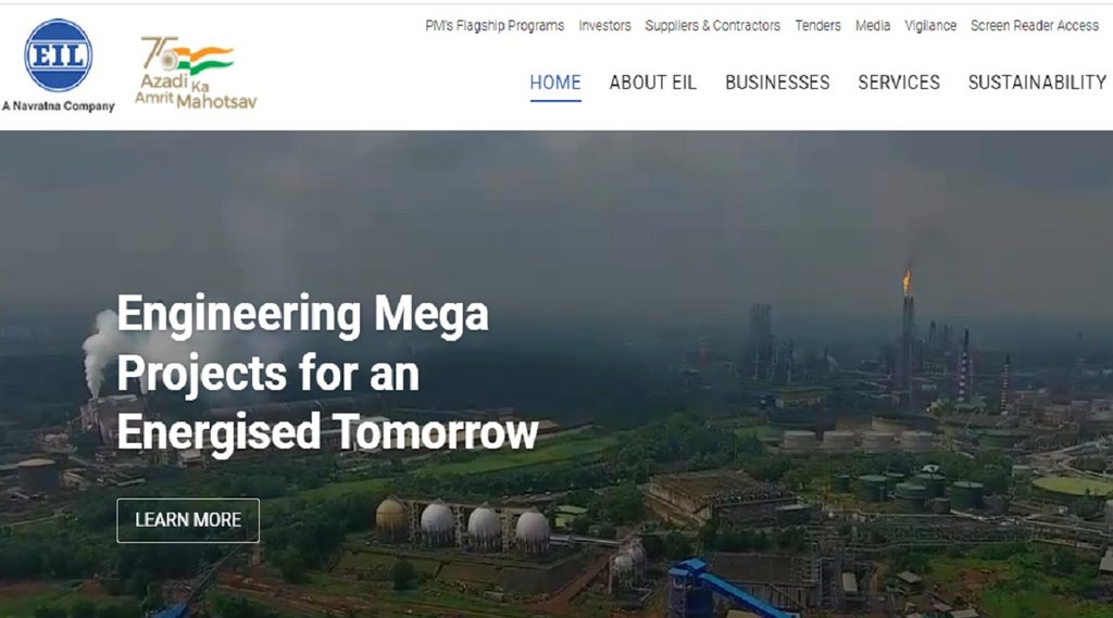 EIL GATE Recruitment 2022, engineersindia.com