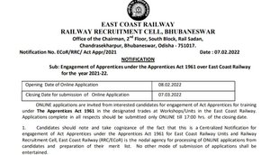 Railway, Railway Job, Railway Job 2022