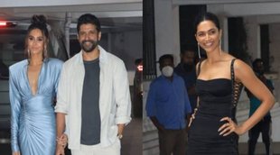 Farhan Akhtar, Shibani Dandekar, Deepika Padukone