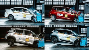 Renault Kiger, Nissan Magnite and Honda Jazz,