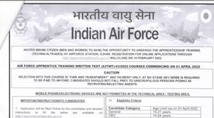 IAF, IAF Vacancy, IAF Job 2022