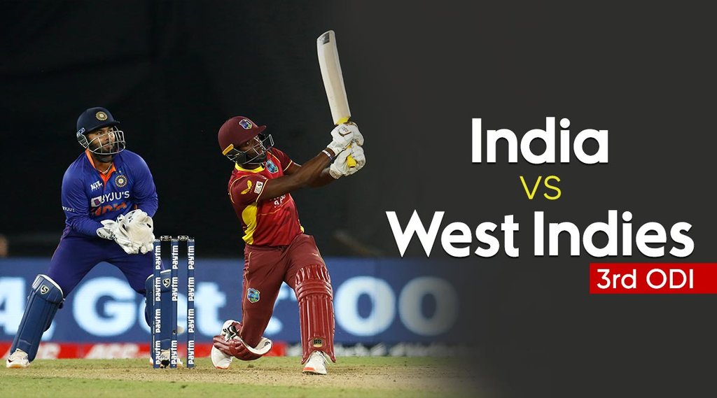 India vs West Indies | 3rd ODI | Playing 11 | Dream 11