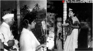 Lata-Mangeshkar, Lata-Mangeshkar ae mere watan ke logon, jawaharlal nehru,