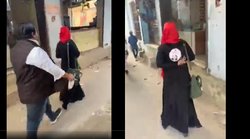 अखिलेश यादव के समर्थक ने प्रचार के दौरान महिला के पीठ पर चिपकाया स्टीकर, केशव प्रसाद मौर्य बोले – कहेंगे लड़कों से गलती हो जाती है