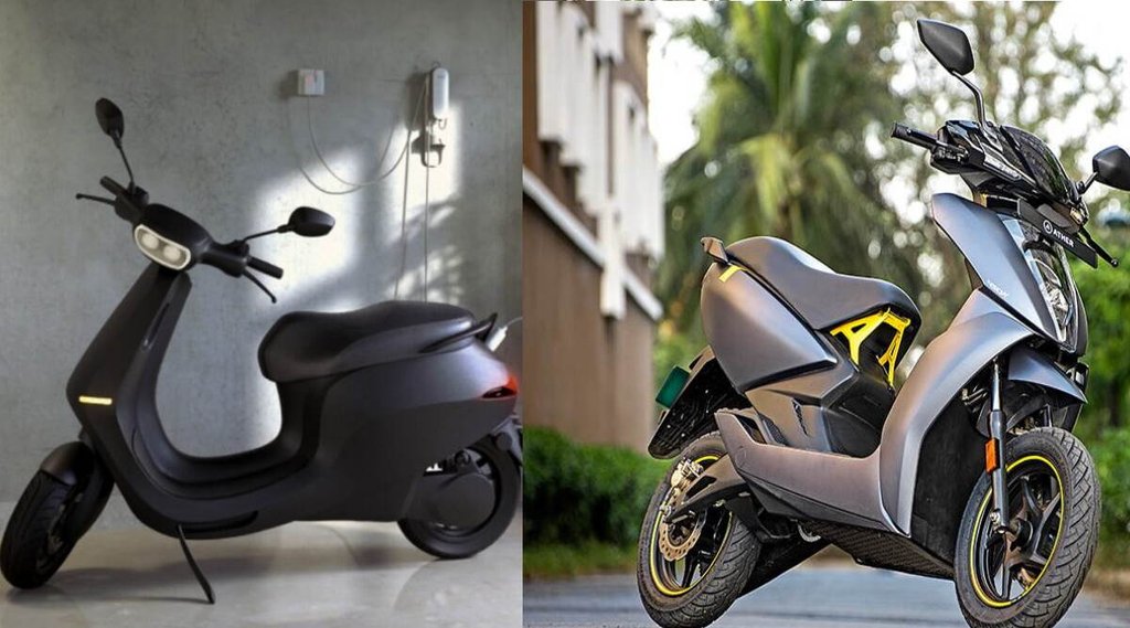 Ola and Ather Electric Scooters