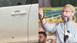 असदुद्दीन ओवैसी ने अपनी गाड़ी पर हुए हमले को लेकर कहा – गोडसे की नाजायज औलाद को बता दें…