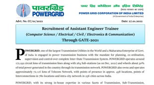 PGCIL Job, PGCIL Vacancy, Govt Job 2022