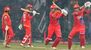 Pakistan Super League PSL 2022 Sania Mirza Shoaib Malik Peshawar Zalmi vs Islamabad United Alex Hales Liam Dawson