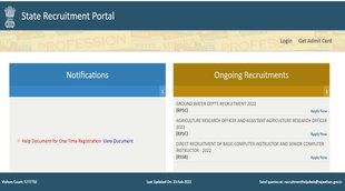 RSMSSB Recruitment 2022। RSMSSB Recruitment। RSMSSB Recruitment